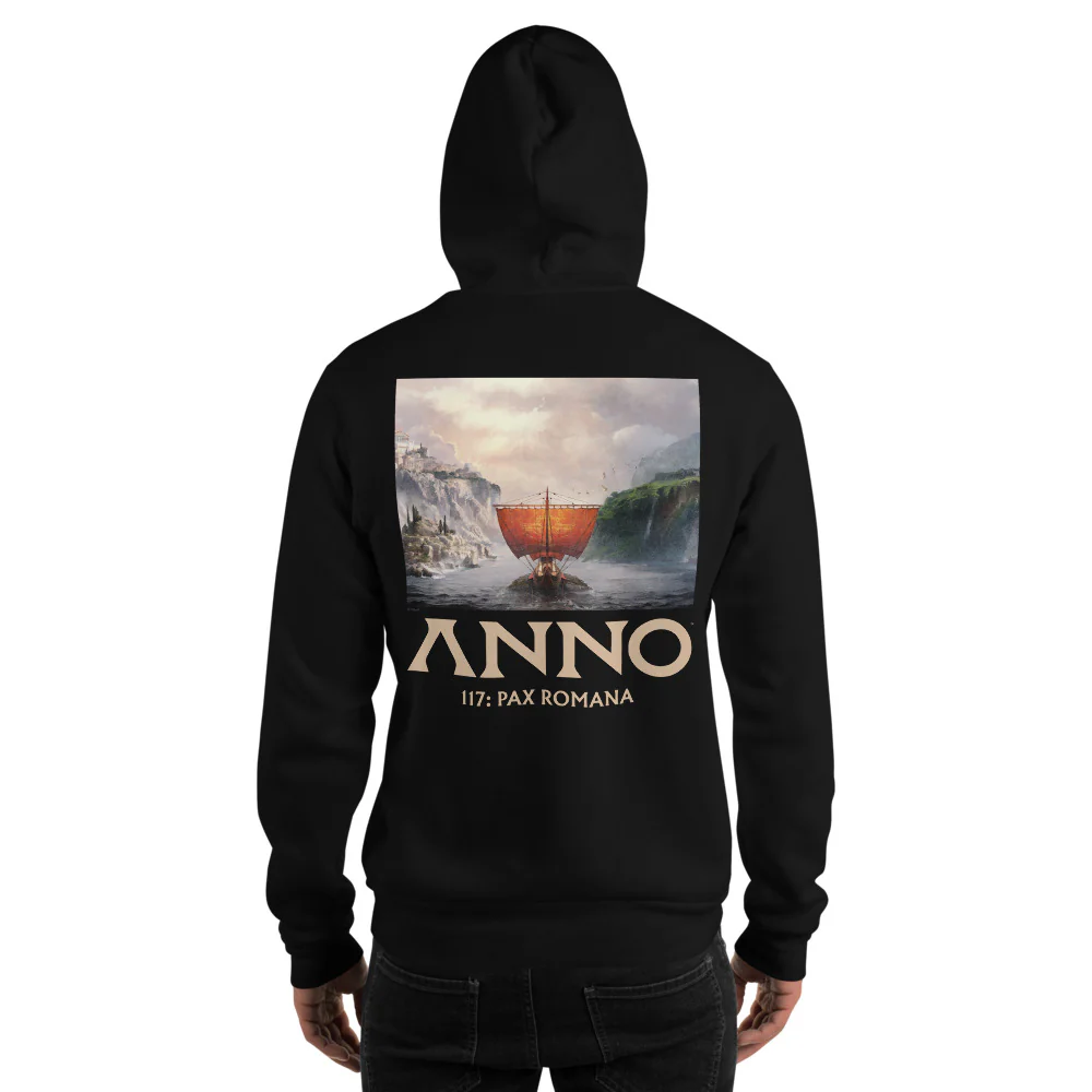 Anno 117: Pax Romana Embroidered Hoodie - Image 3