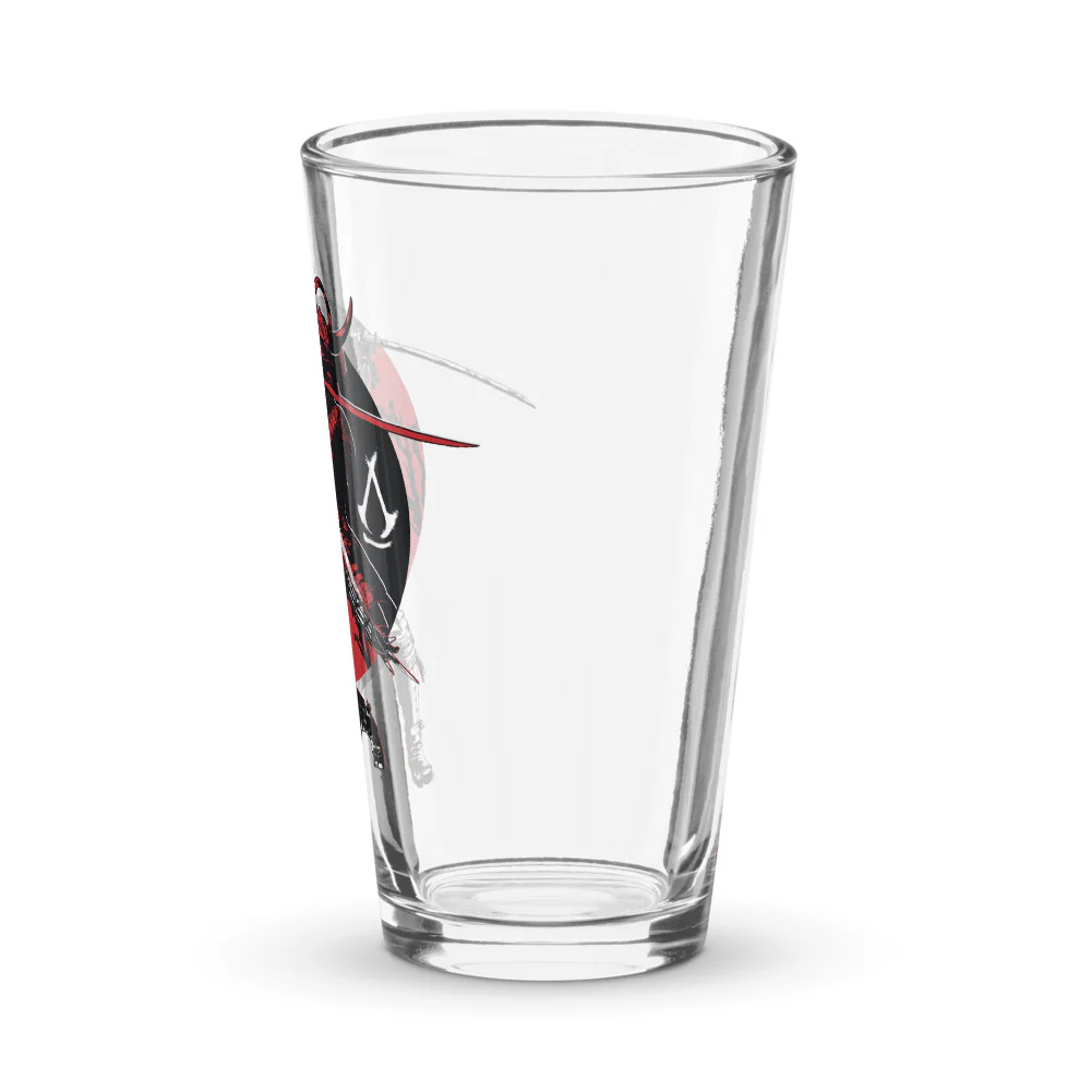 Assassin's Creed Shadows Naoe & Yasuke Personalized Pint Glass - Image 3