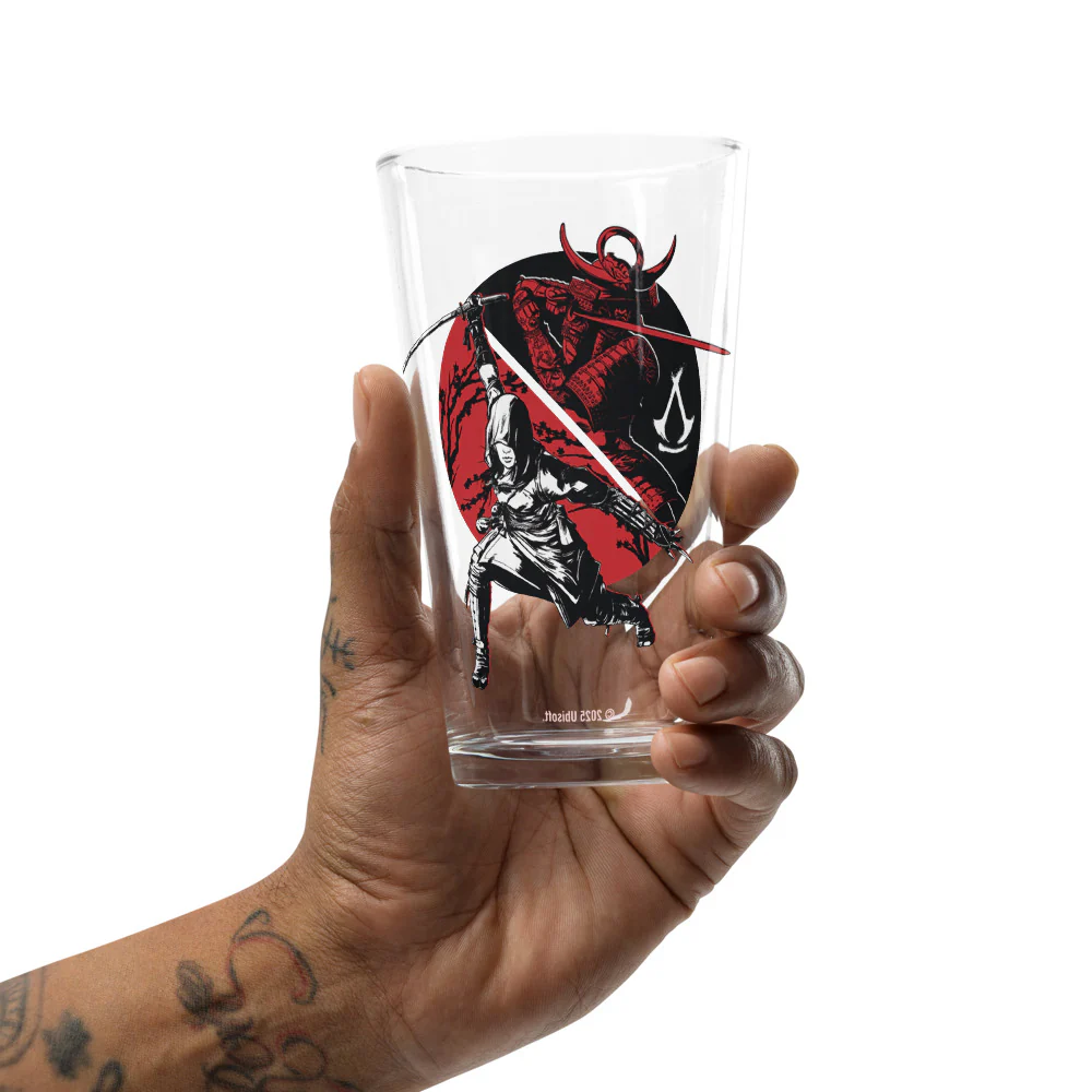 Assassin's Creed Shadows Naoe & Yasuke Personalized Pint Glass - Image 5