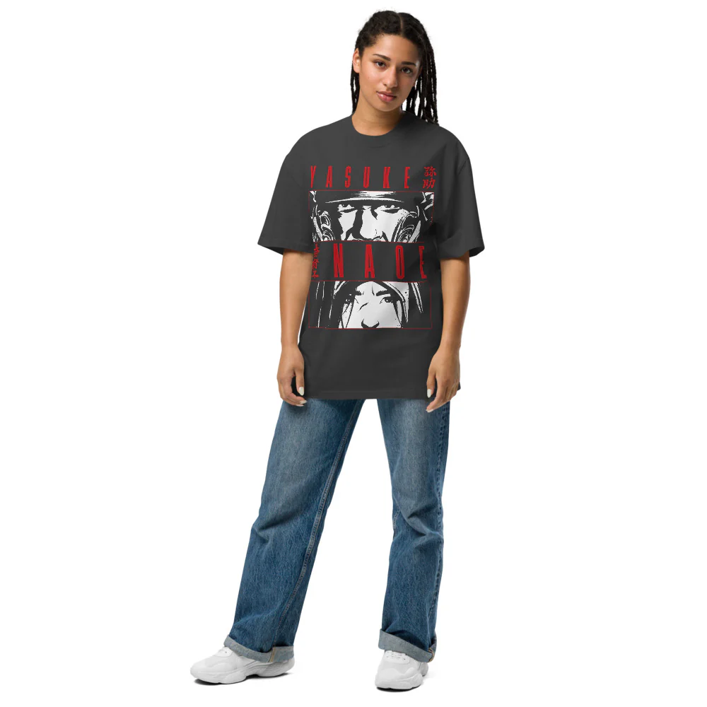 Assassin's Creed Shadows Naoe Yasuke Oversized T-Shirt - Image 6