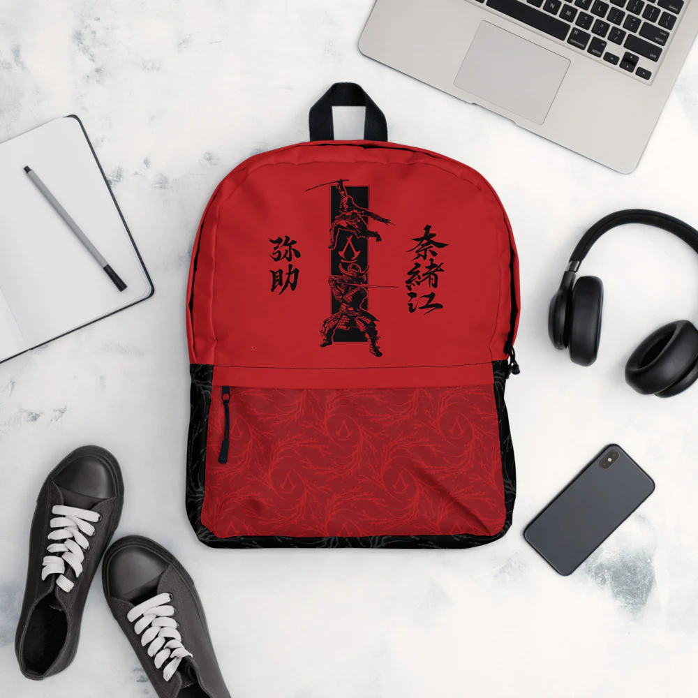 Assassin's Creed Shadows Red Backpack - Image 3