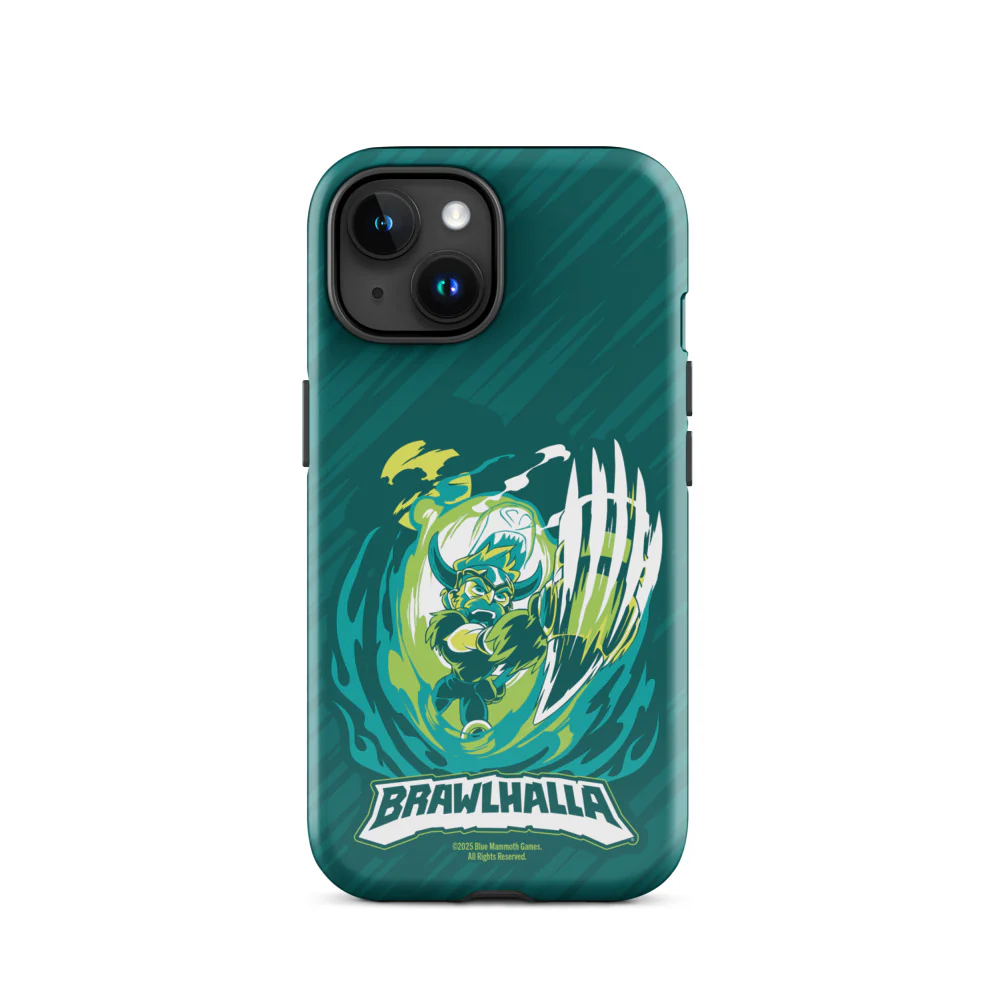 Brawlhalla Bödvar iPhone Tough Phone Case - Image 10