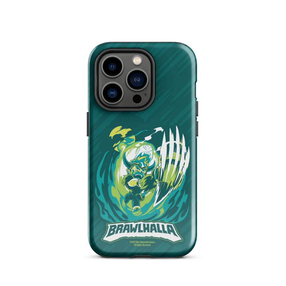 Brawlhalla Bödvar iPhone Tough Phone Case - Image 12
