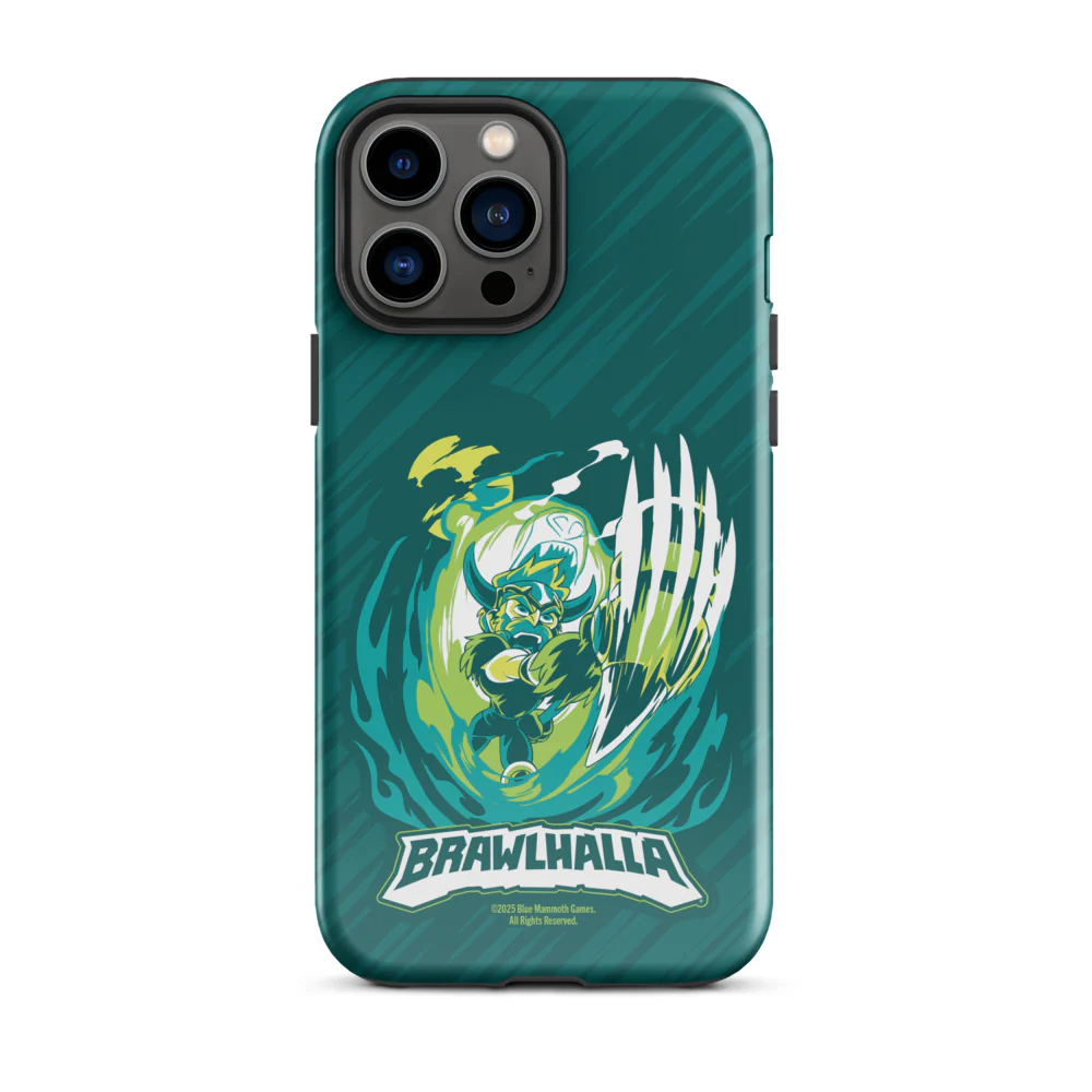 Brawlhalla Bödvar iPhone Tough Phone Case - Image 15