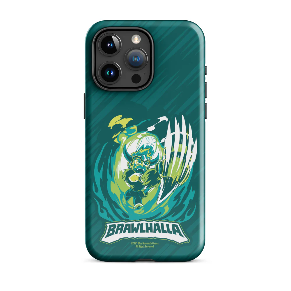 Brawlhalla Bödvar iPhone Tough Phone Case - Image 7