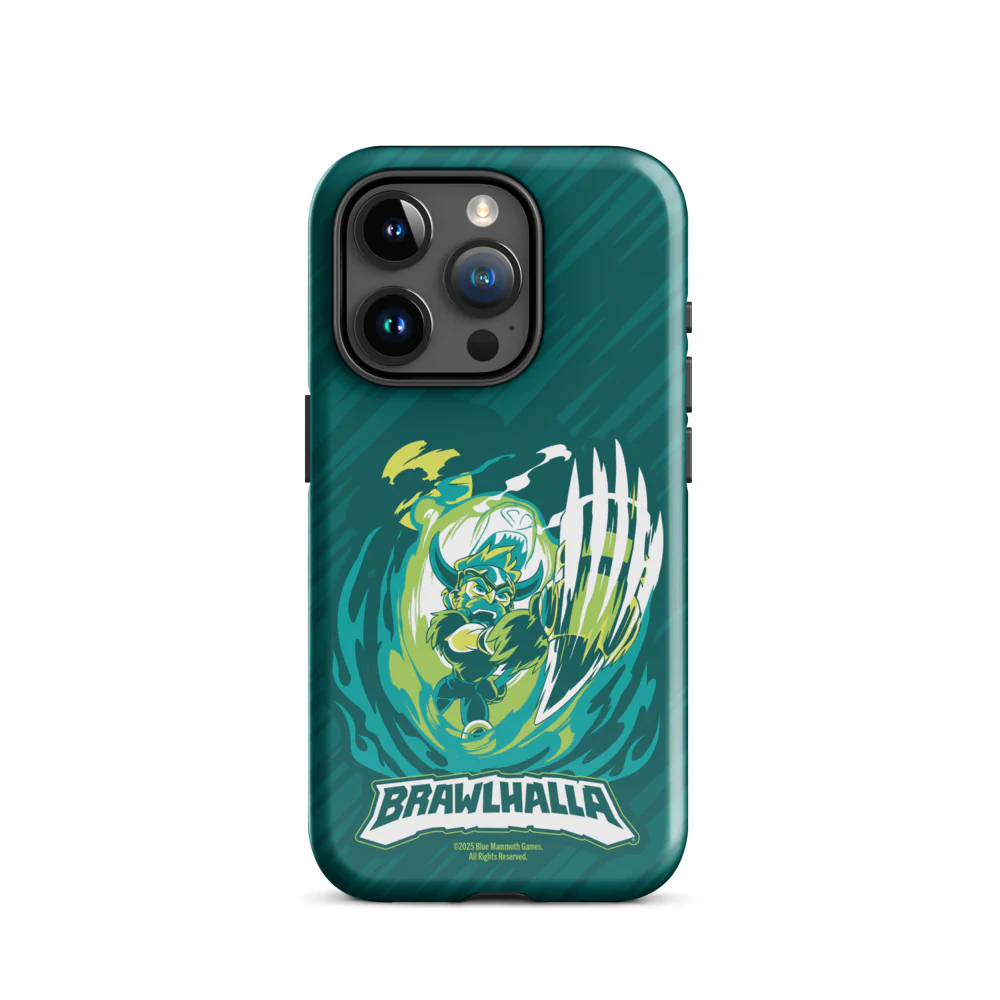 Brawlhalla Bödvar iPhone Tough Phone Case - Image 8
