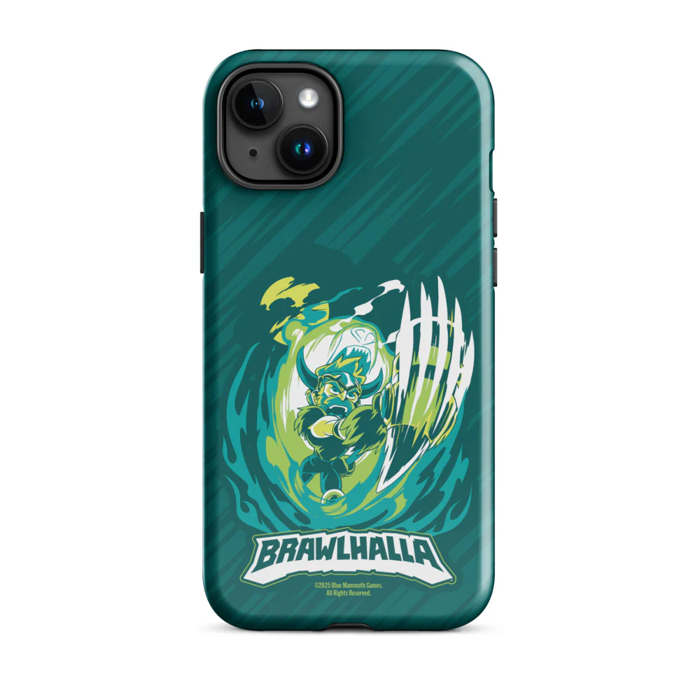 Brawlhalla Bödvar iPhone Tough Phone Case - Image 9