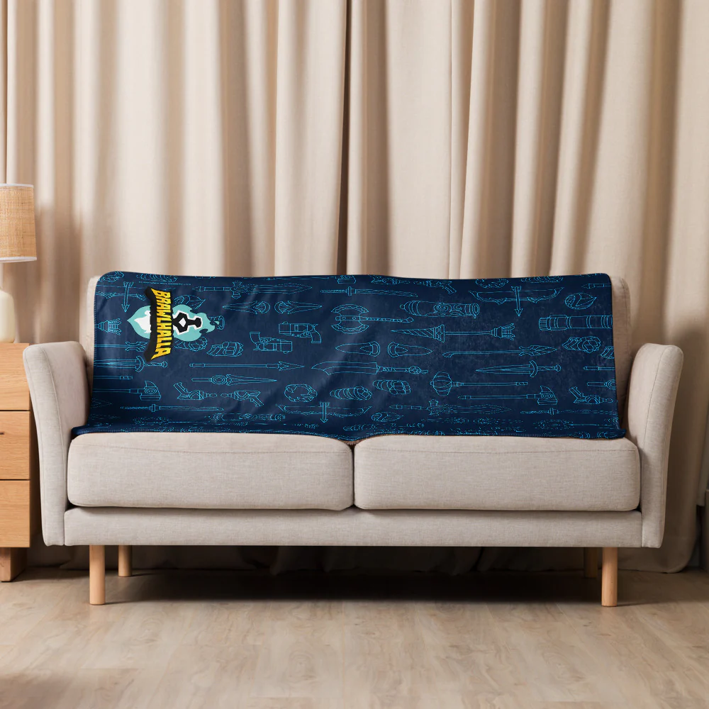 Brawlhalla Pattern Sherpa Blanket - Image 3