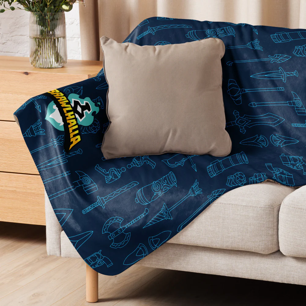 Brawlhalla Pattern Sherpa Blanket - Image 4