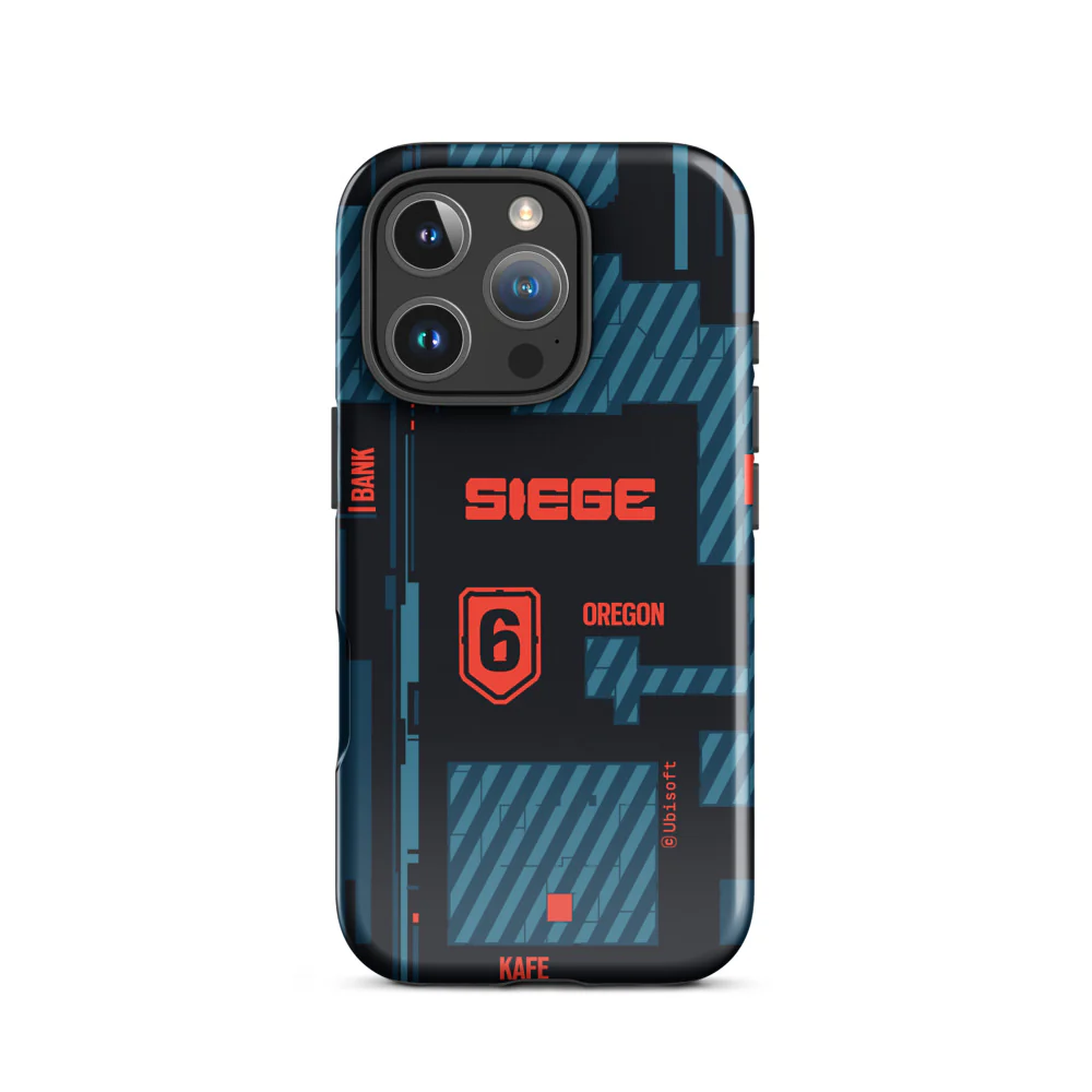 Six Siege Maps iPhone Tough Case - Image 4