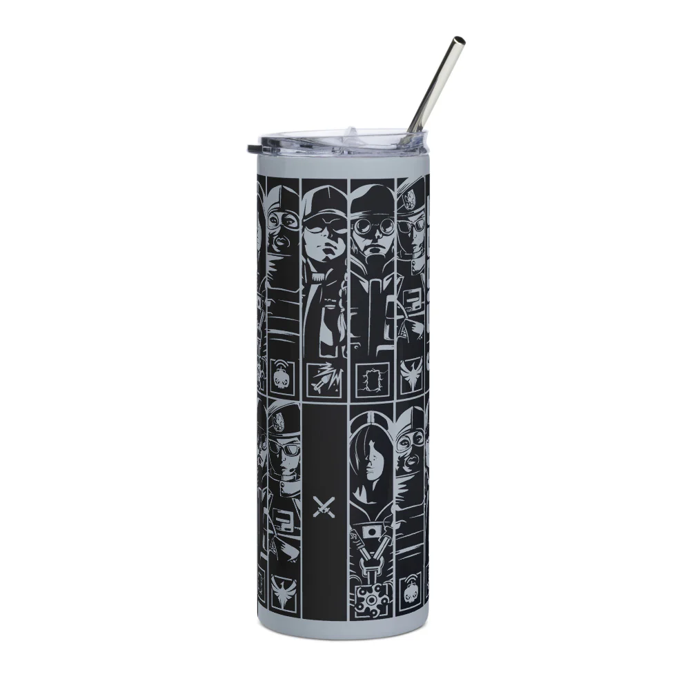 Six Siege Operators Stainless Steel Tumbler - Image 3