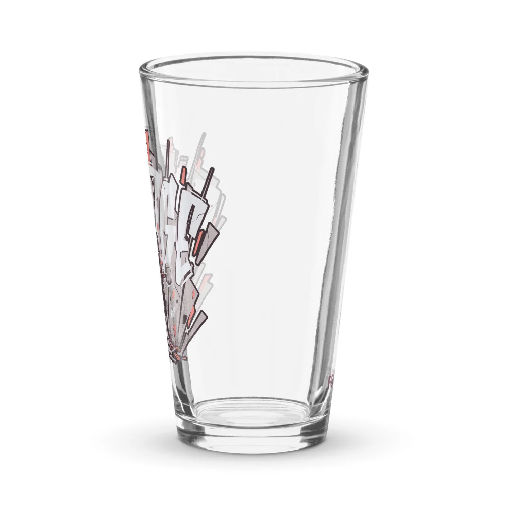 Six Siege Sledge Personalized Pint Glass - Image 3