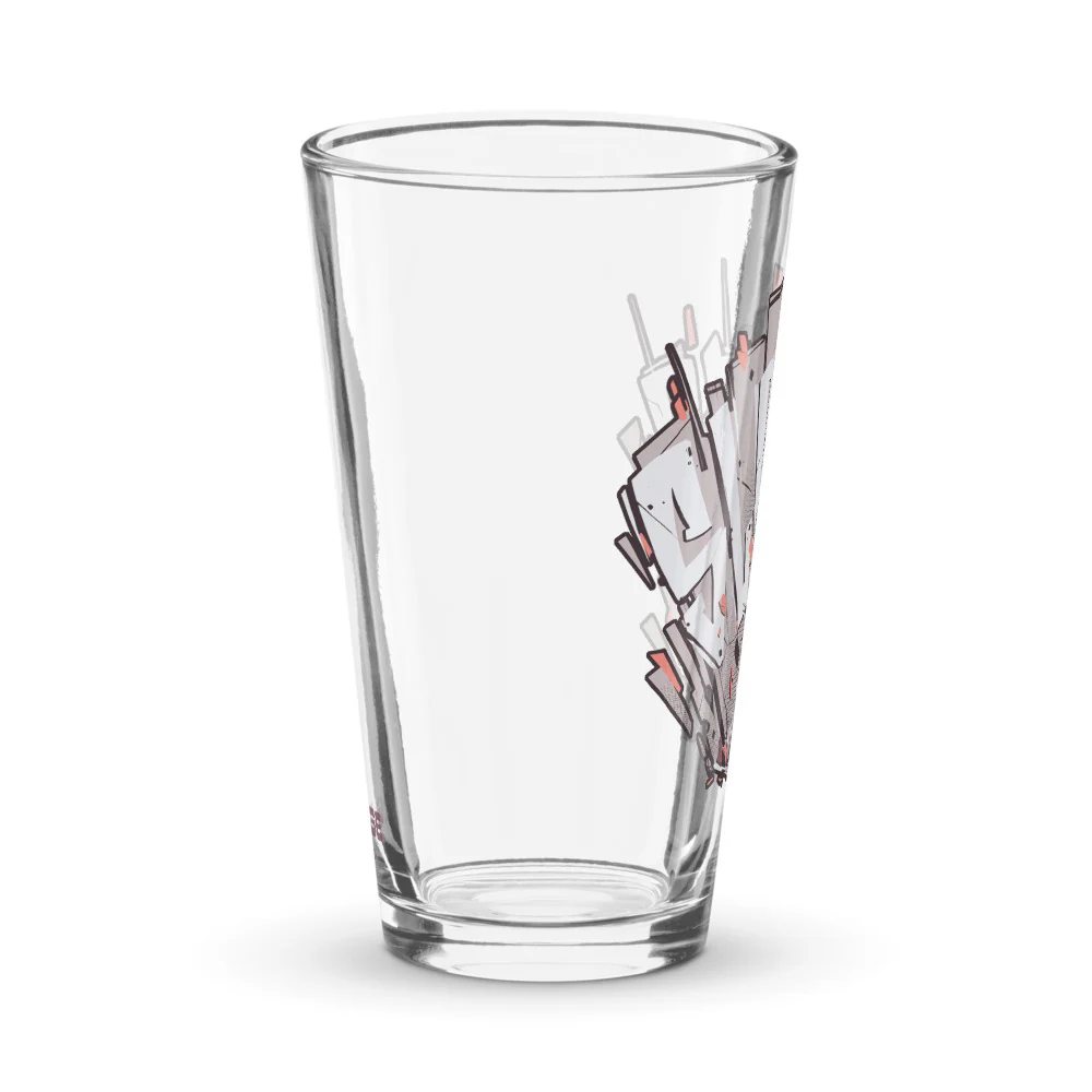 Six Siege Sledge Personalized Pint Glass - Image 4