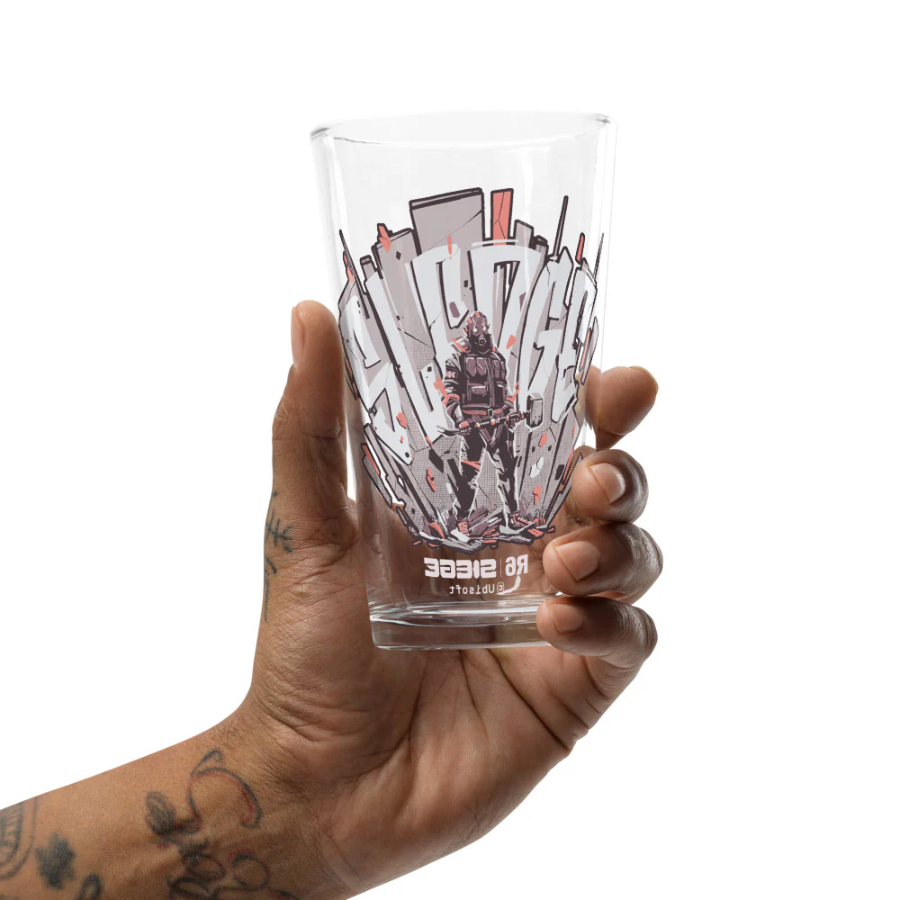 Six Siege Sledge Personalized Pint Glass - Image 5